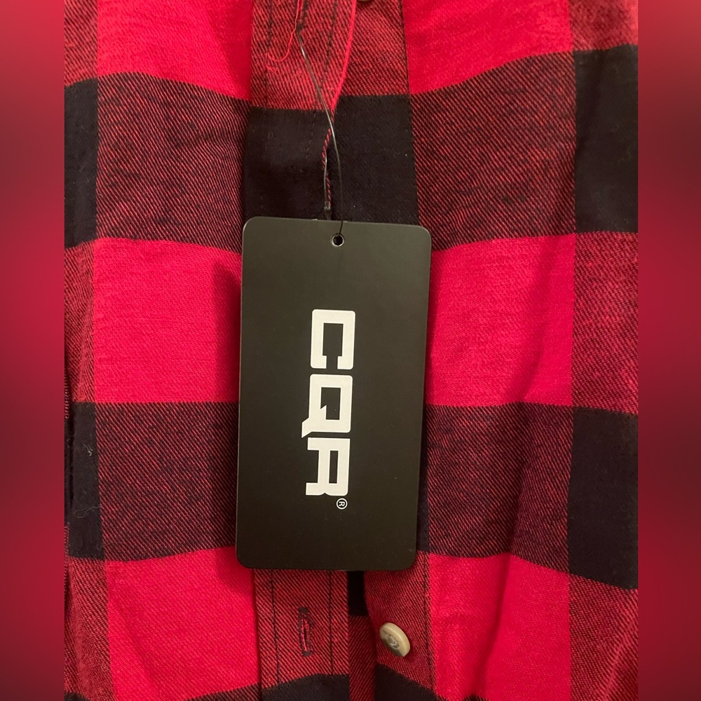 ♥️ NEW! • CQR • Women’s Plaid Button-Down Shirt | 2XLARGE - Picture 2 of 6